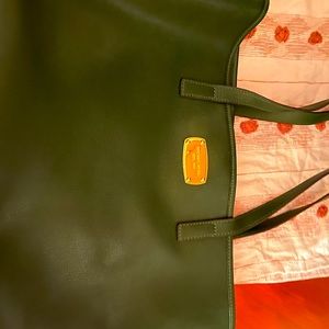 Michael kore tote bag